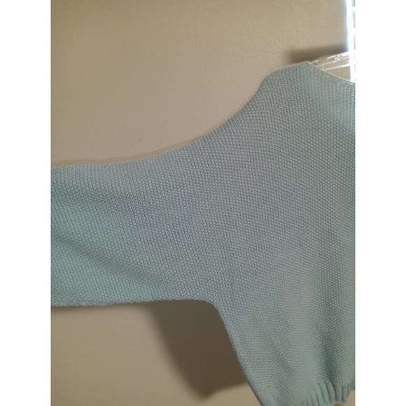 Sweater Light Blue Free Flowing Wide Arms  size XL - Picture 3 of 5